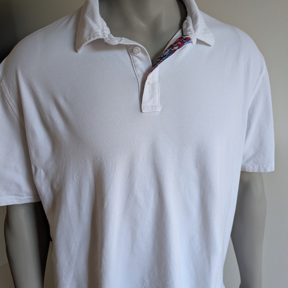 ROBERT GRAHAM White Polo Shirt - Picture 2 of 13